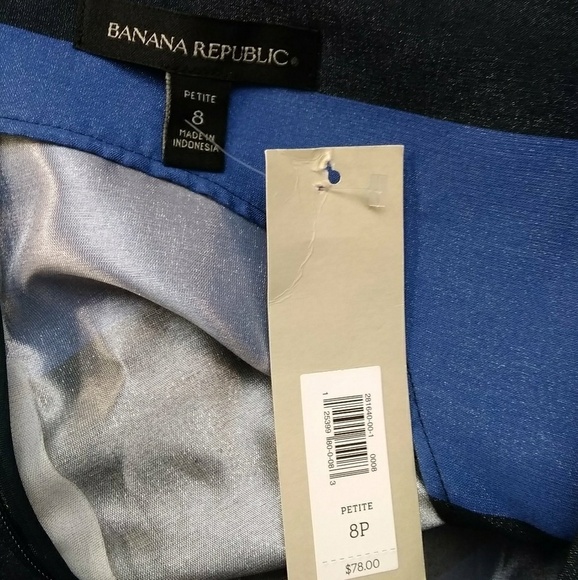 *NWT* BANANA REPUBLIC Peplum Top, size 8P - Picture 4 of 5